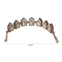 IH Casa Decor De Bienvenue House Block Stand En Perles