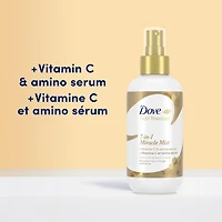 Dove + Vitamin C & Amino Serum 7-in-1 Miracle Mist Leave-In Multitasking Hair Spray, 221ml Leave-In Hair Spray
