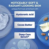 NIVEA Cocoa Butter 72-Hr Moisture Body Lotion for Dry Skin with Hyaluronic Acid, 625 mL, 625 mL