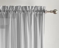 Sheer Window Panel Curtain- 2 Pack