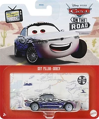 Disney Pixar Cars On the Road Kay Pillar-DuRev Car, 1:55 Scale Collectible Vehicle