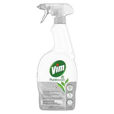 Vim Pureboost Multi-Purpose Spray Power & Shine Spray Cleaner with Bleach, 1 Piece