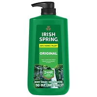 Irish Spring Original Clean Body Wash for Men, 887 mL, 887 mL
