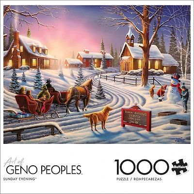 Buffalo Games - Le puzzle Escape series - Sunday Evening - en 1000 pièces