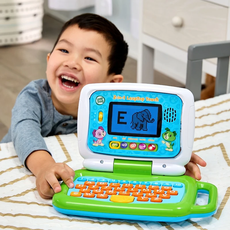 LeapFrog Ordi-tablette P'tit Genius Touch - Version anglaise 2+ Ans