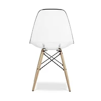 Chaise en bois clair de la collection Heavenly ENSEMBLE DE 3