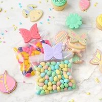 Way to Celebrate 3-Pack Butterfly and Flower Kitchen Bag Clips in Deep Pink, Soft Green and Soft Purple