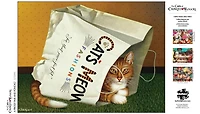 Buffalo Games - Cats - Dudley Wadsworth Catsinbag - 750 Piece Jigsaw Puzzle
