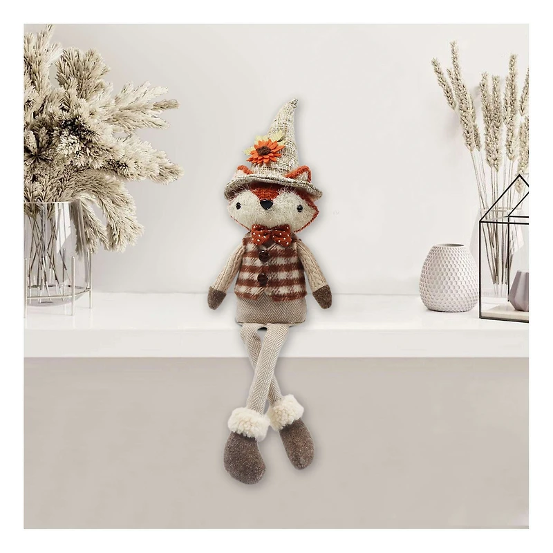 Fox Sitter - Boy, Harvest Décor