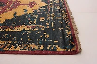 ECARPETGALLERY 4'8" x 6'7"  Transitional Jules Oushak Hand-knotted Area Rug for Living Room, Dining Room and Bedroom in Brown