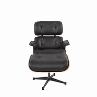 Chaise de salon est Plata Décor Import en noir