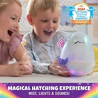 Hatchimals Alive, Mystery Hatch Draggle, jouet interactif surprise et œuf avec brume, lumières et sons (les modèles peuvent varier), jouets pour filles et garçons