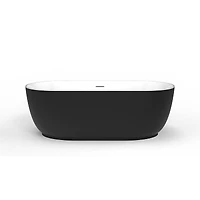A&E Bath and Shower JORIMI-67-BLK FREESTANDING BATHTUB