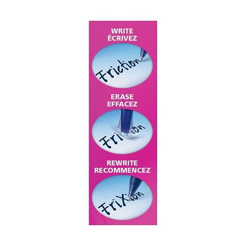 FriXion Point Clicker Retractable Erasable Gel Pens - Black