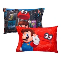 Super Mario "Caps Off" Twin Sheet Set