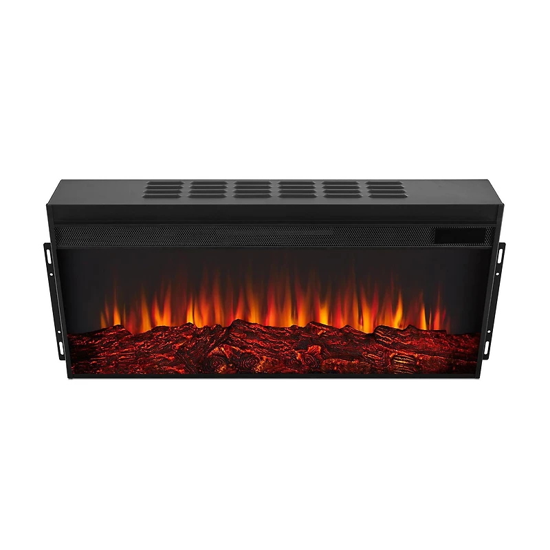 MonteVista Electric Media Fireplace in Chestnut Oak