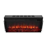 MonteVista Electric Media Fireplace in Chestnut Oak