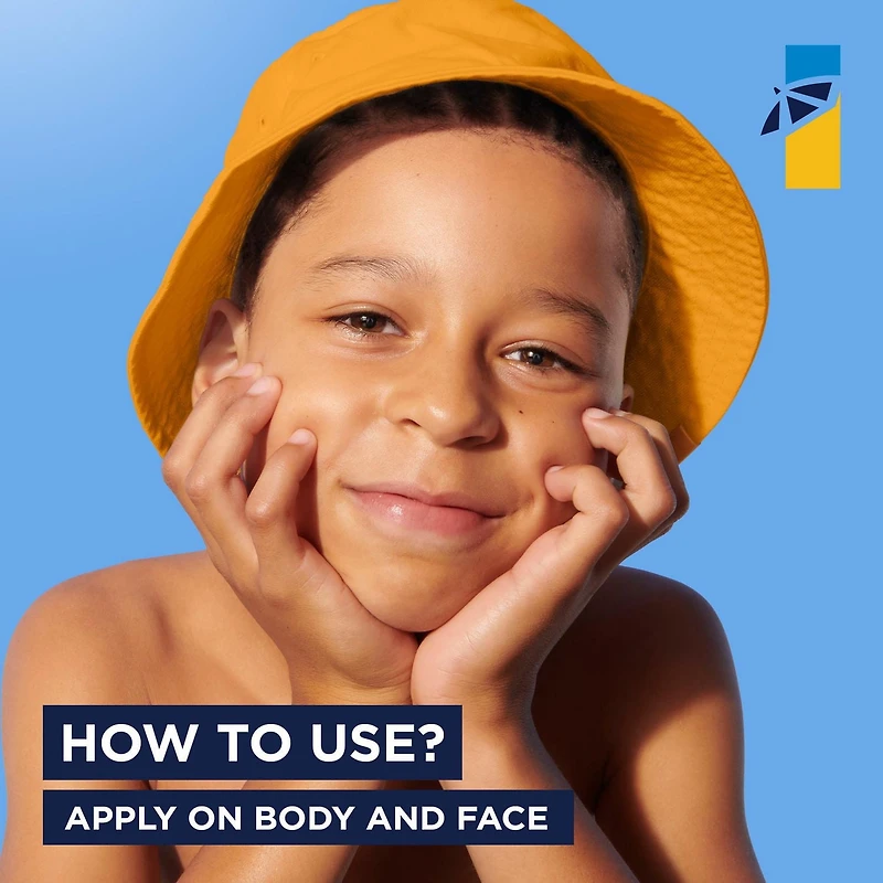 Garnier Ombrelle Enfants Lotion Protectrice pour peaux mouillées FPS 45, 90ml