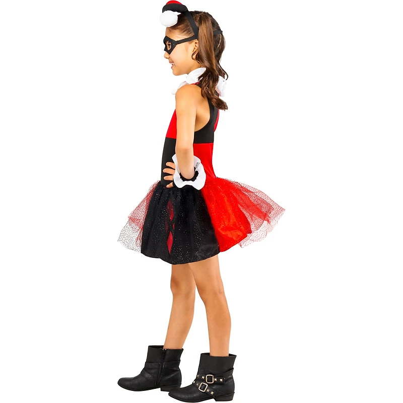 Rubies Harley Quinn Costume for Kids, Girls Medium (Size 8-10)
