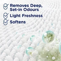 Downy Purifying Rinse Laundry Odour Remover, Cool Cotton Scent, Fabric Softener and Laundry Odour Removal Rinse, Fights Odours at the source, HE Compatible, 70 Loads, 1.41 L