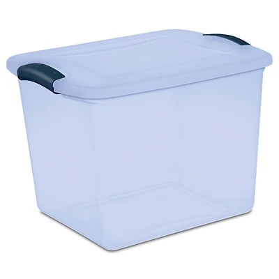 Sterilite Boîte Snap 26L Bleu
