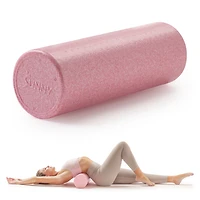Sunny Health & Fitness 24" Yoga Foam Roller (Pink)