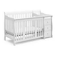 Lit de Bébé 5-en-1 avec Table à Langer Attachée Portofino de Storkcraft