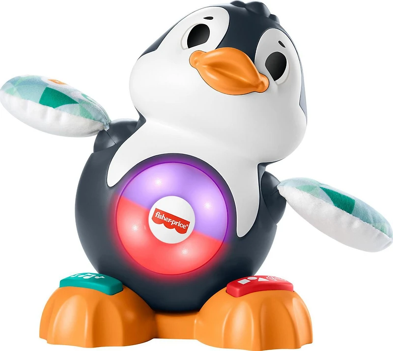 Fisher-Price Linkimals Cool Beats Penguin Baby & Toddler Learning Toy with Music & Lights
