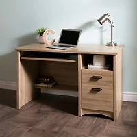 South Shore Gascony Computer Desk with Keyboard Tray