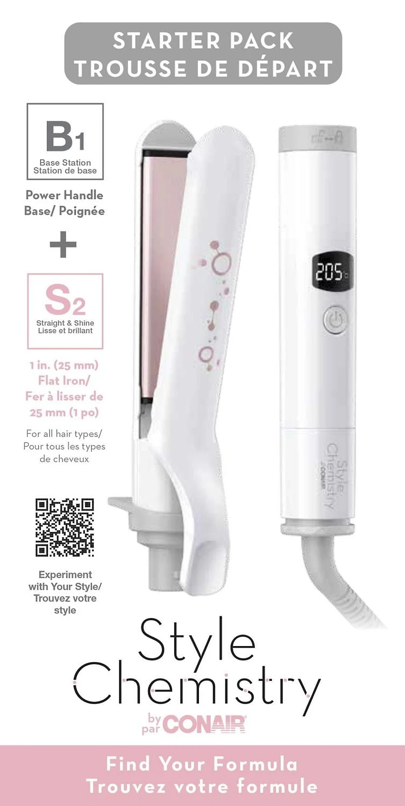 Style Chemistry by Conair® Trousse de départ Lisse et brillant