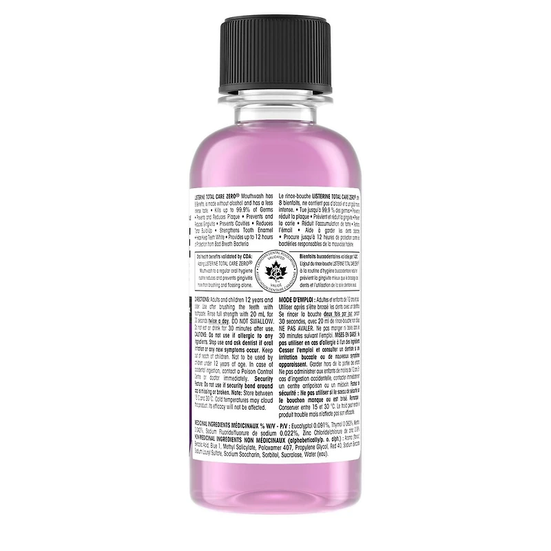Listerine Total Care Zero Rince-bouche antiseptique 95 ml