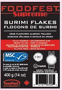 FOODFEST Flocon de surimi (crabe) 400g