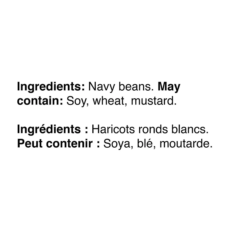 Great Value Navy Beans, 900 g