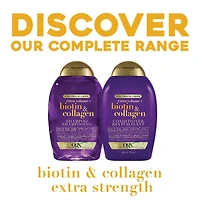 OGX Biotin & Collagen Extra Strength Volumizing Conditioner, 385 ml