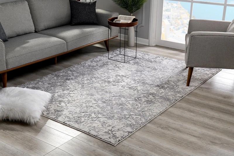 Rug Branch Oasis Collection Tapis moderne damassé