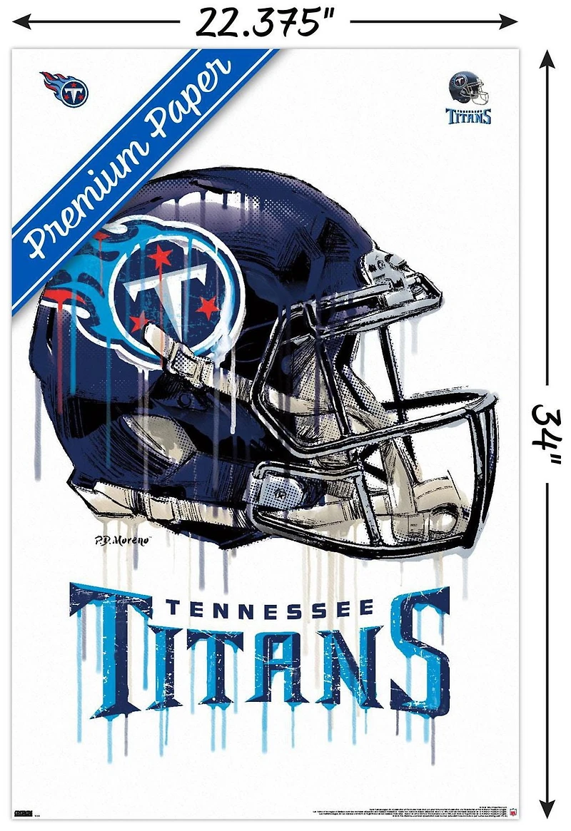 NFL Tennessee Titans - Casque anti-goutte 20