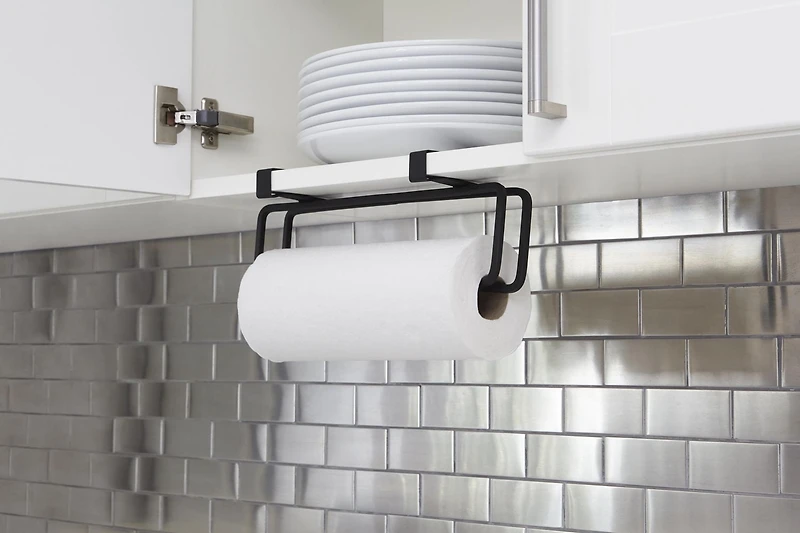 Squire Multi-Use Paper Towel Holder Black
