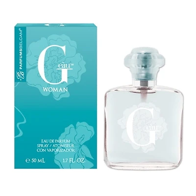 PB ParfumsBelcam G Eau Eau de Parfum Vaporisateur pour Femmes, Parfum Floral Aquatique Frais, 50 ml