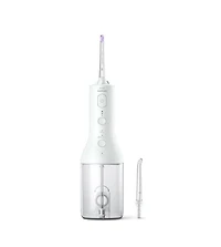 Philips Sonicare Power Flosser 3000 sans fil, irrigateur buccal, blanc, HX3826/21