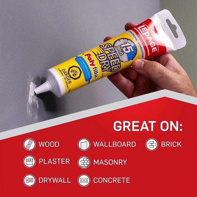 LePage Pollyfilla Instant Repair 15 Minute Speed Dry