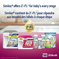 Similac Total Comfort, Baby Formula, Tummy-Friendly, Easy To Digest, Now With Breast Milk-Inspired Innovation 2’-FL, 0+ Months, Powder, 837 g, 837 G