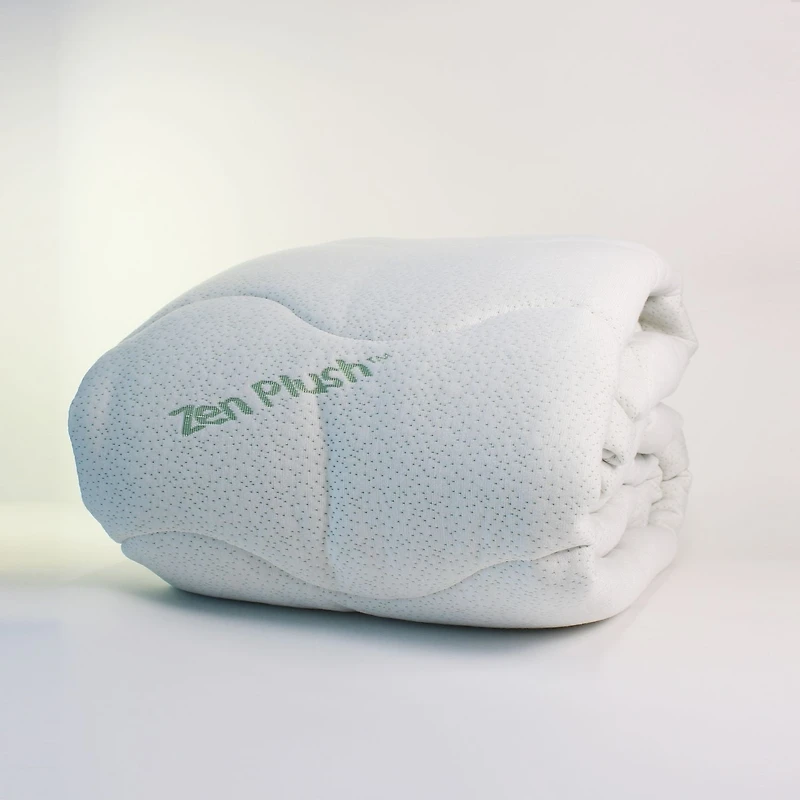 Coussin mat en peluche Serta Zen