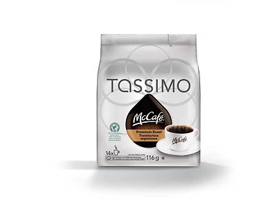 Tassimo McCafé Premium Roast Coffee Single Serve T-Discs