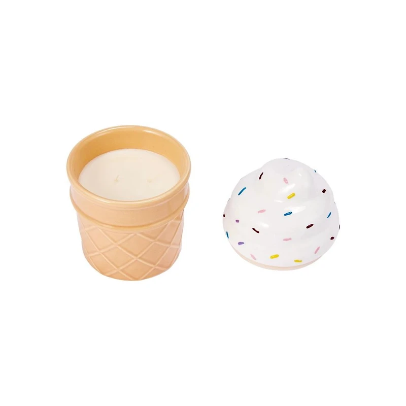Bougie cornet de glace en 3D Anko