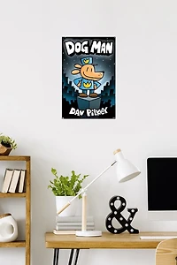 Dog Man - Book Cover (2016) Wall Poster, 14.725" x 22.375"