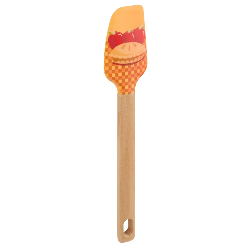Way-to-Celebrate 12" Silicone Spatula, Apple Pie, Orange, WAY-TO-CEL PL SILICONE SPATULA