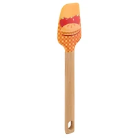 Way-to-Celebrate 12" Silicone Spatula, Apple Pie, Orange, WAY-TO-CEL PL SILICONE SPATULA