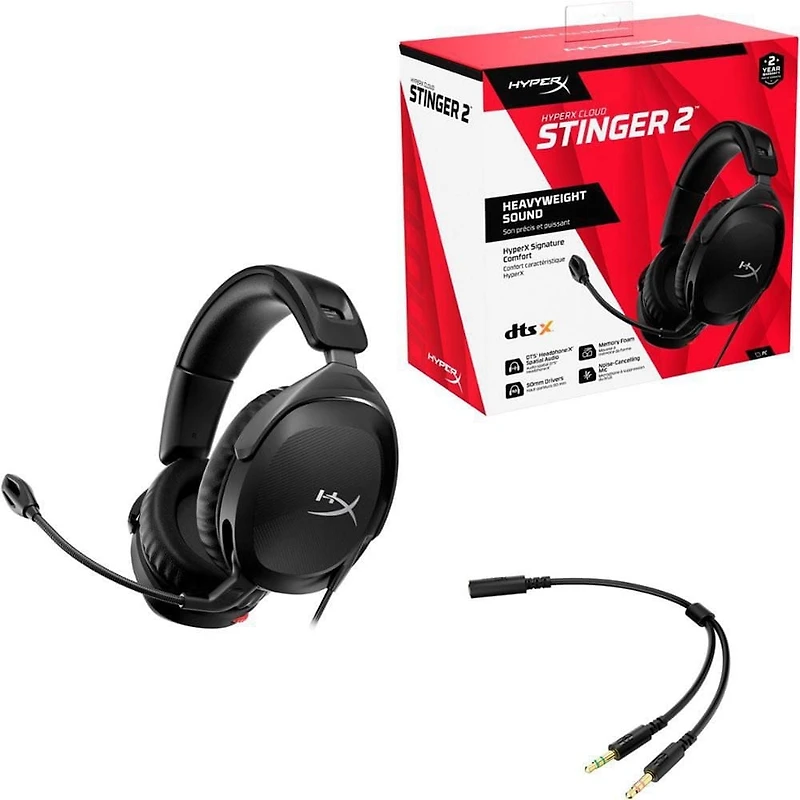 HyperX Cloud Stinger 2 Gaming Headset for PC