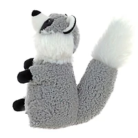Only The Best For My Dog ® Jouet en peluche pour chien de 6,5 pouces, raton laveur