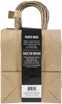 Grands sacs pour artisanat en papier kraft 13 Grand sac en papier kraft